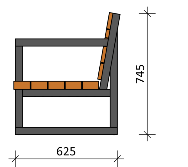 Lounge Sofa Florida – Bild 2