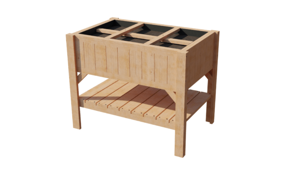 Gemüsegarten beetkasten