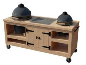Grilltisch smokey douglasie DUO