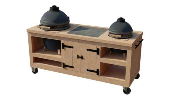 Grilltisch smokey douglasie DUO